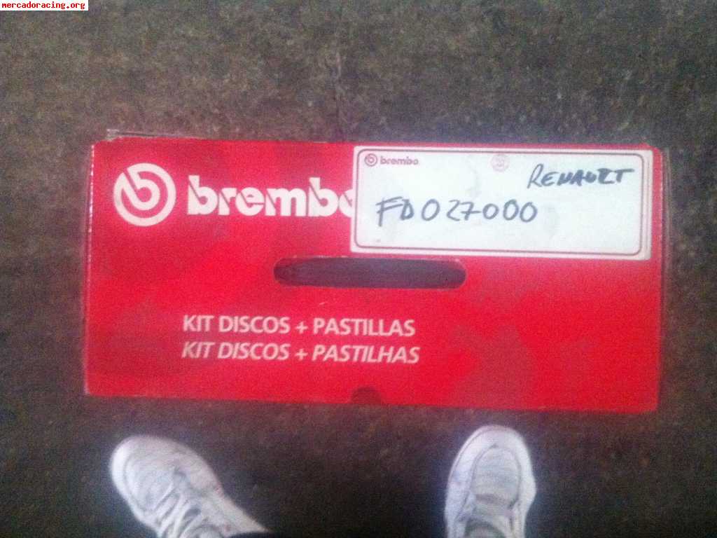 Discos perforads brembo para r5 gt turbo 