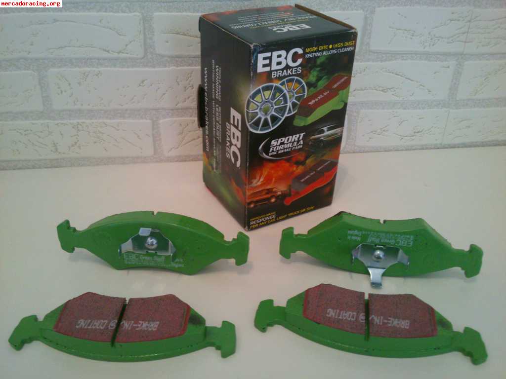 Pastillas de freno racing para fiesta mkii o escort mkiii eb