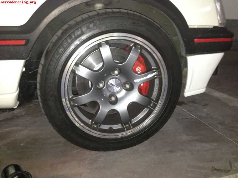 Vendo kit de frenos brembo 4 pistones para psa