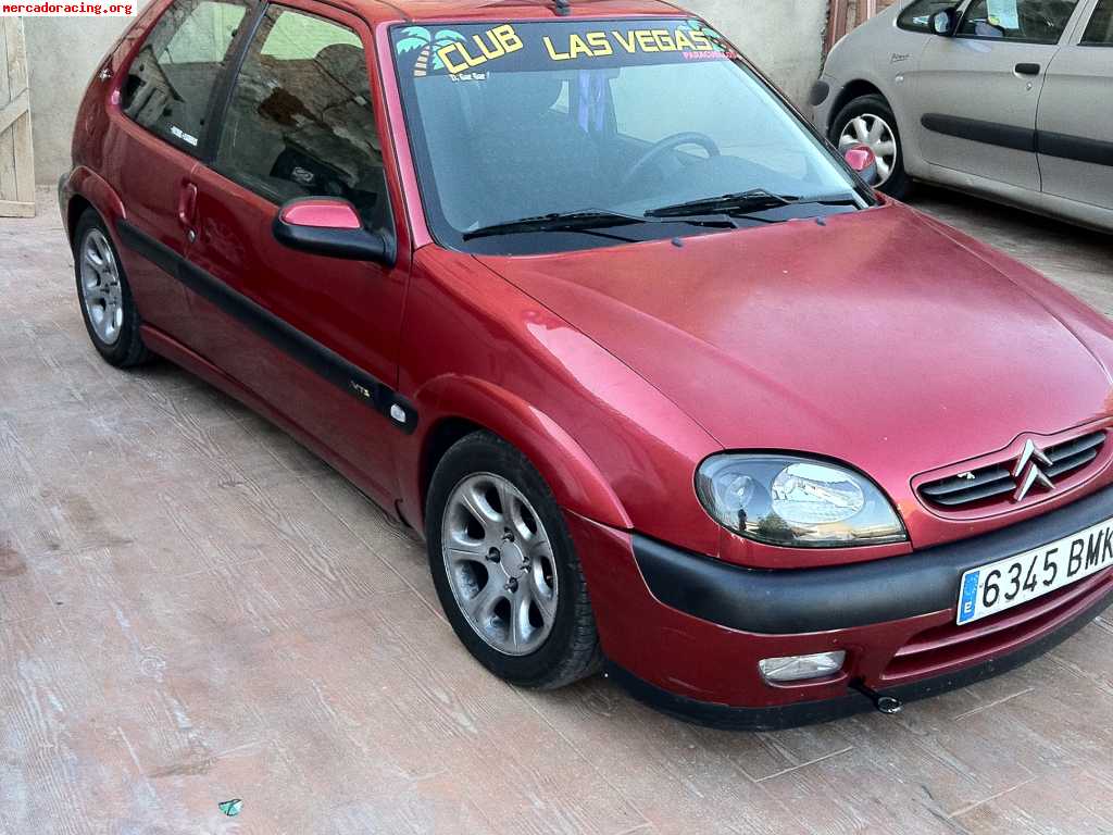 Limpio el garaje muchas piezas de saxo vts