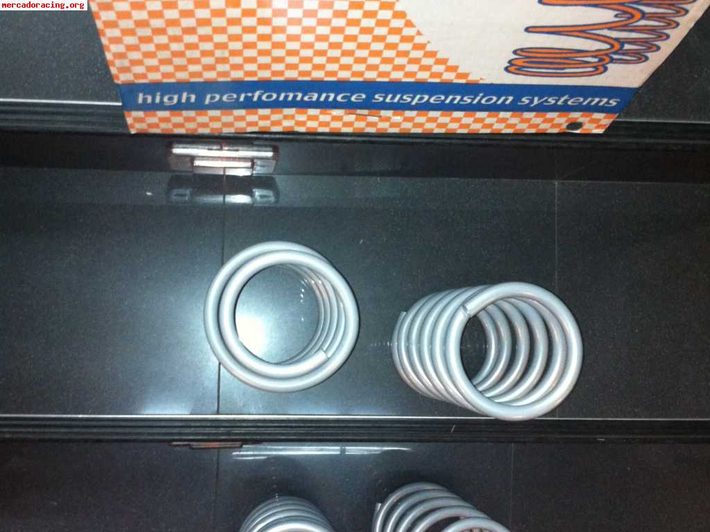 Muelles gtz racing nuevos para escort cosworth 4x4 92-95