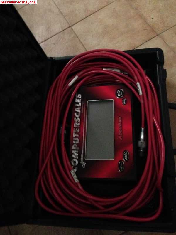 Basculas para reparto de pesos