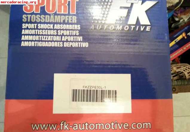 Amortiguadores deportivos fk peugeot 206 nuevos