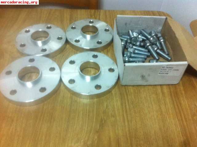  kit 2 separadores 20mm audi/seat/vw 5x112 - 57