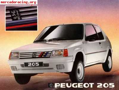 Pegatinas 205 rallye 1.3