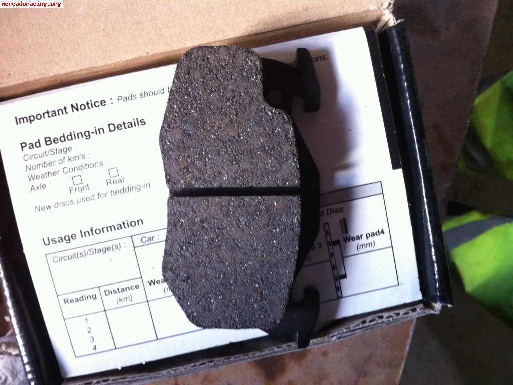 Pastillas ferodo 3000 fcp393r nuevas sin estrenar 