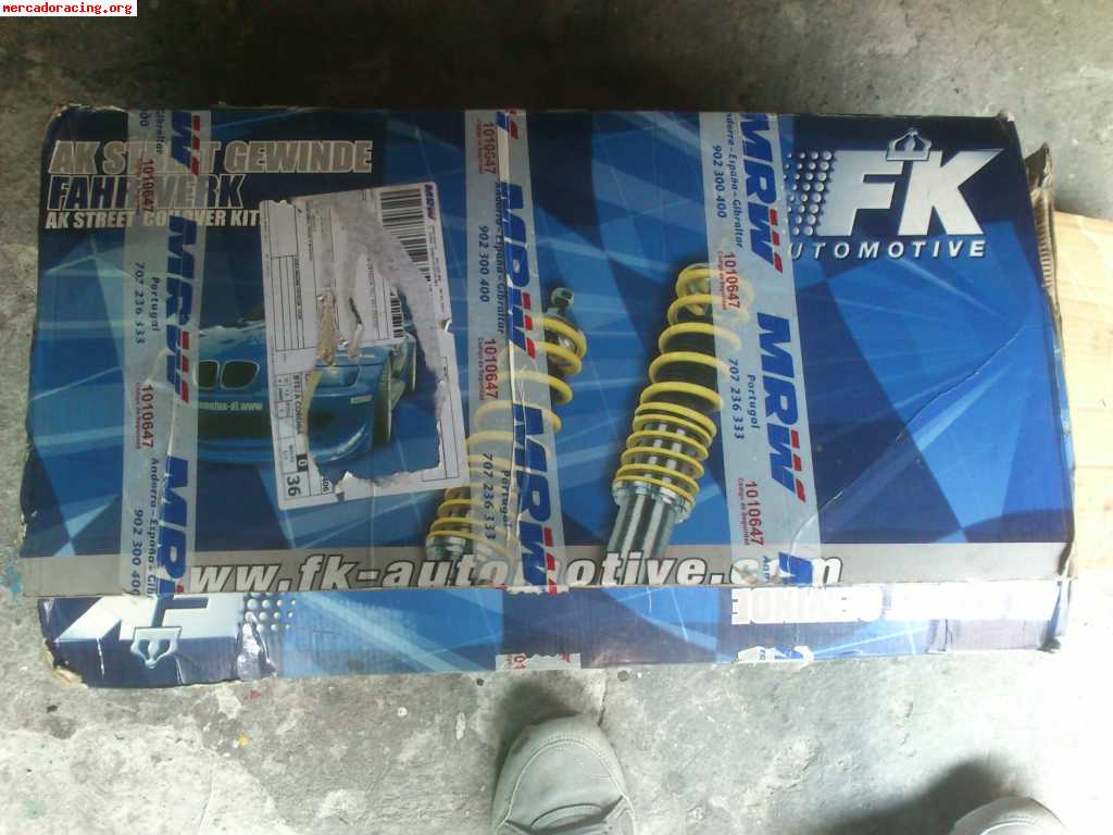 Suspension roscada fk golf iv, a3 , león , bora