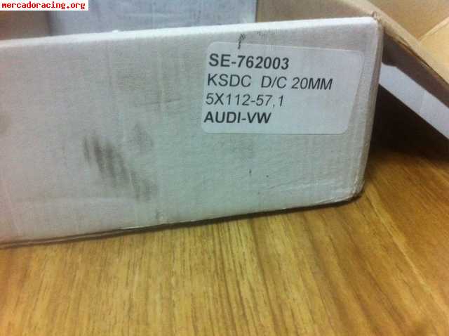  separadores 20mm audi/seat/vw 5x112 - 57