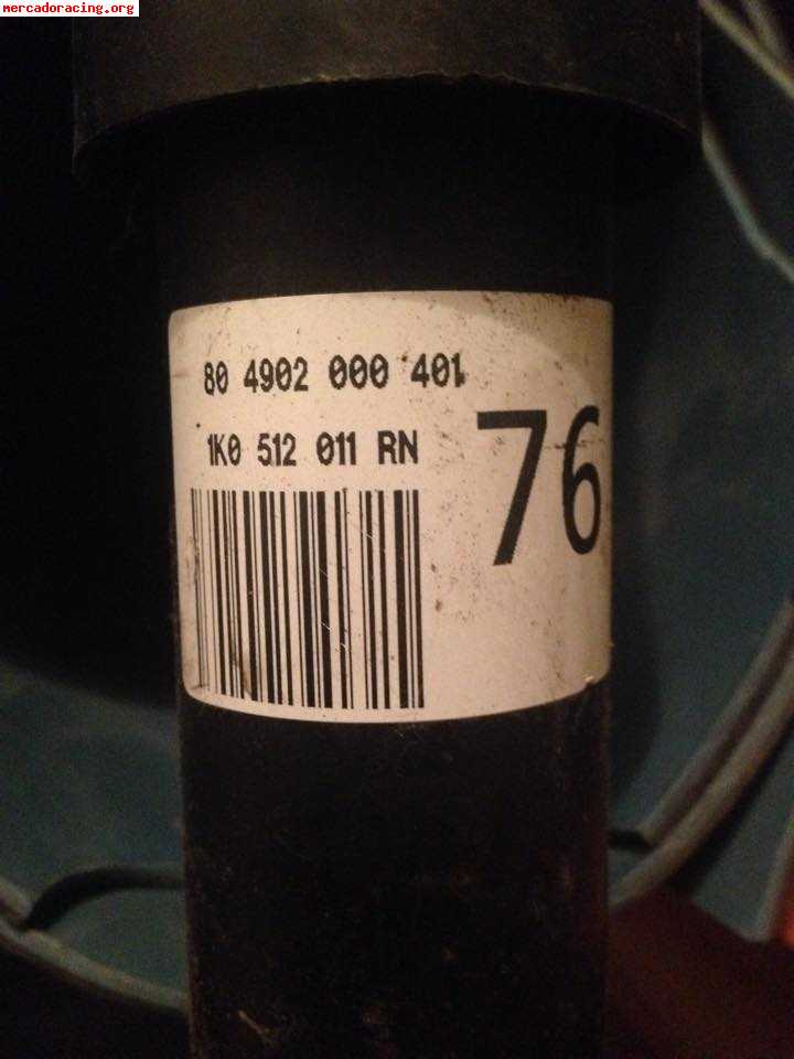 Suspension completa sachs seat leon 2 , golf v . y varios ma