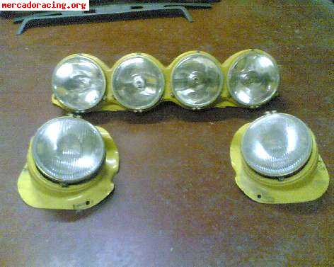 Rampa de faros para peugeot 106 rallye