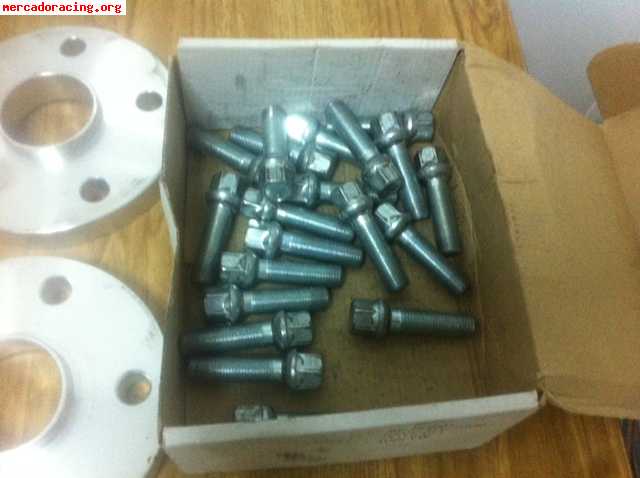 Se vende kit 2 separadores 20mm audi/seat/vw 5x112 -