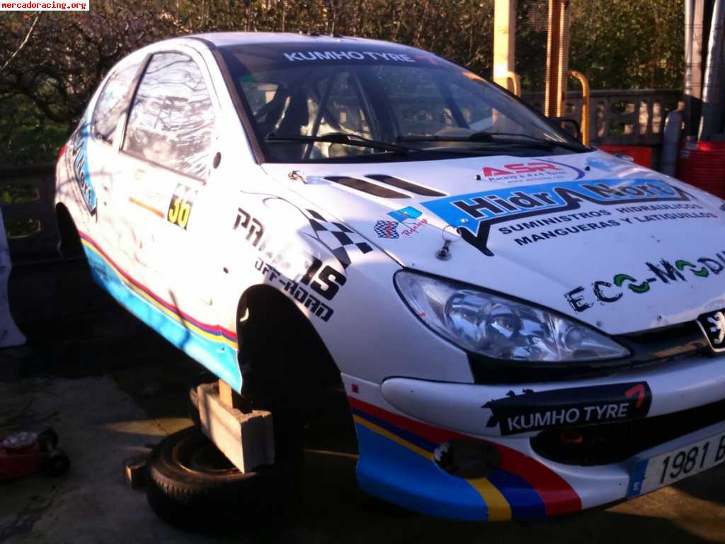 Carrocería peugeot 206