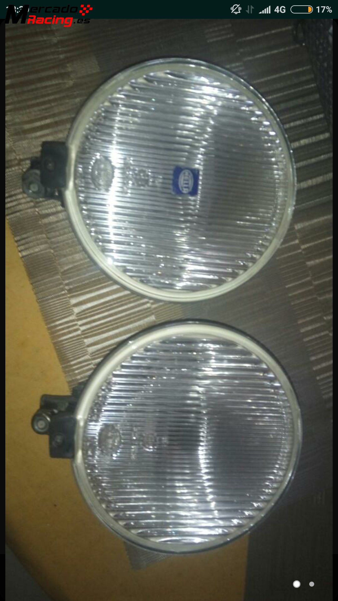 2 faros hella comet 500