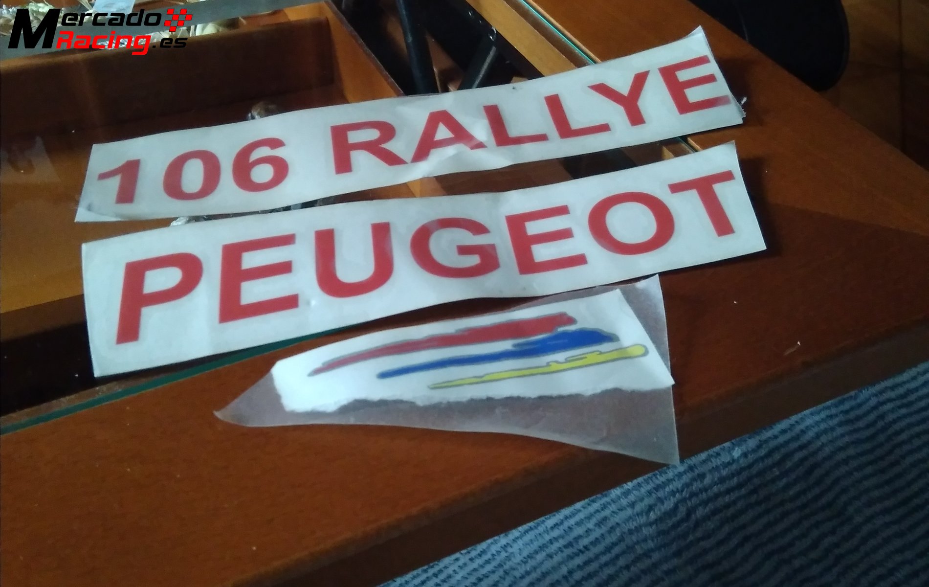 Pegatinas 106 rally