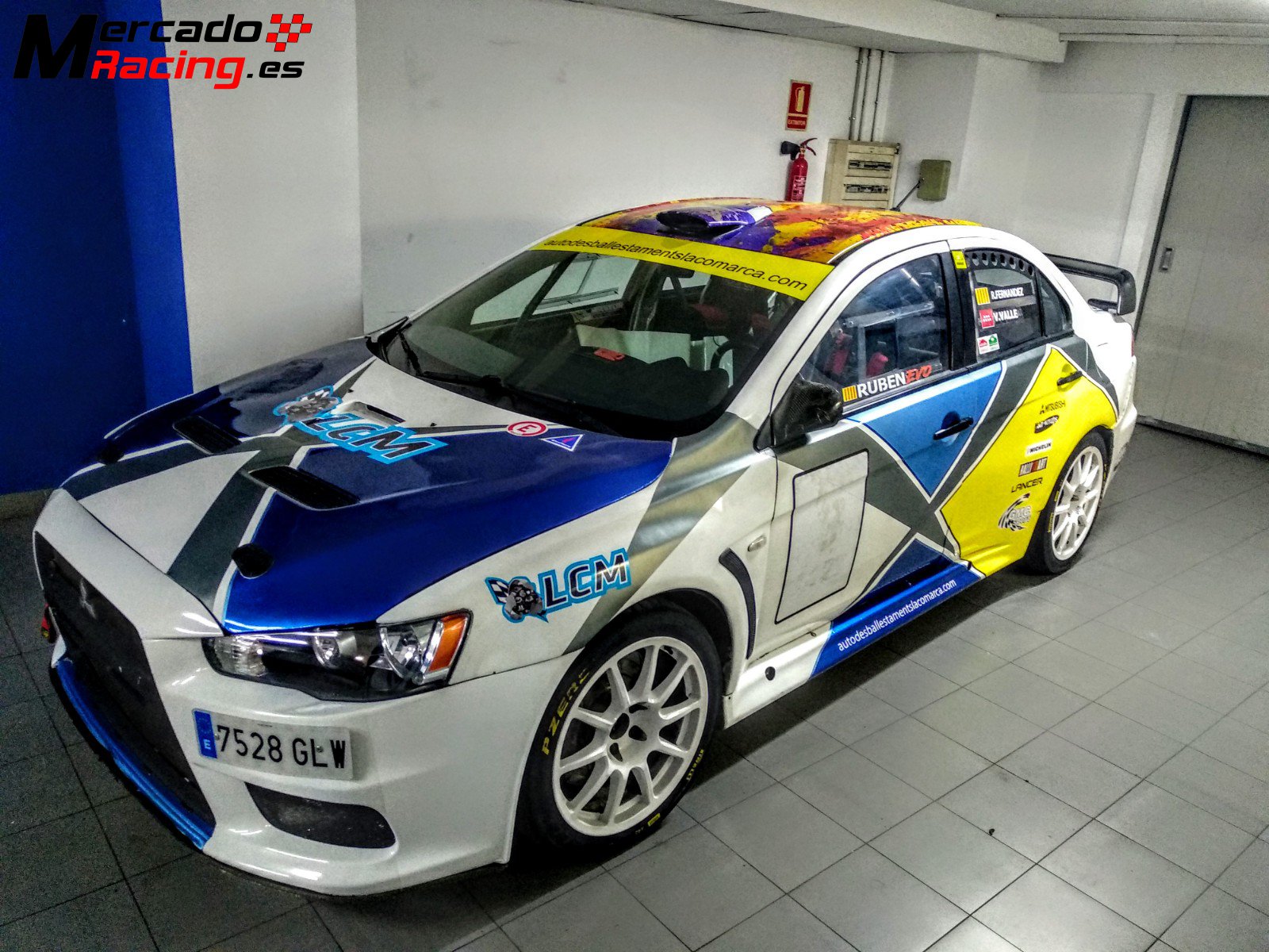 Carroceria de mitsubishi evo x grn  rmc