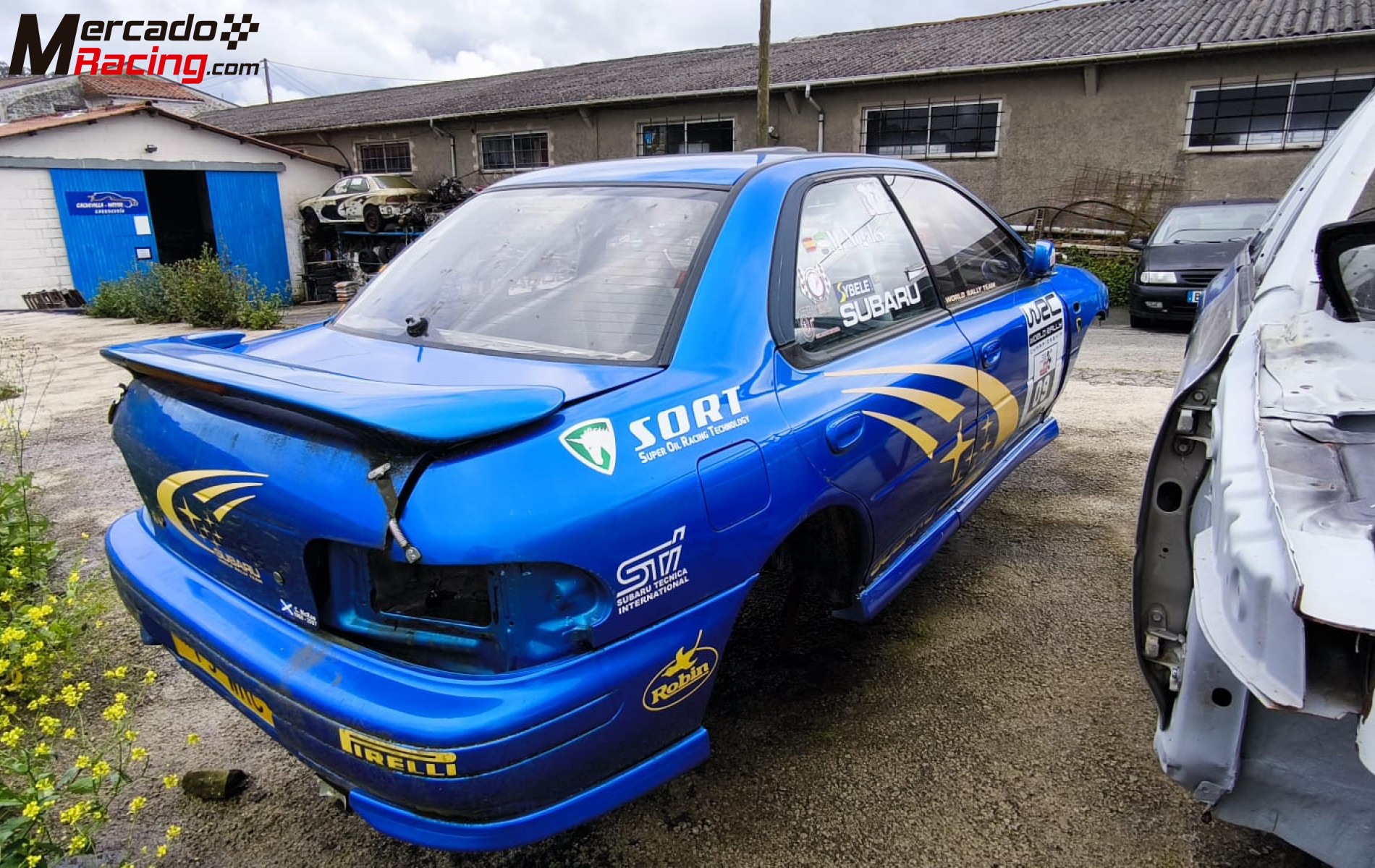 Carrocería impreza gc8 spec c