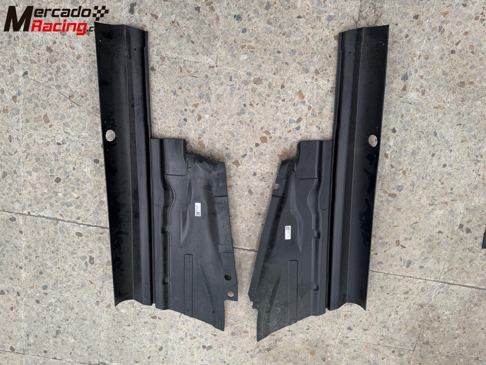 Protecciones suelo delanteras skoda fabia r5 evo