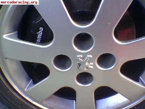 Pinzas brembo + discos 406 coupe v6