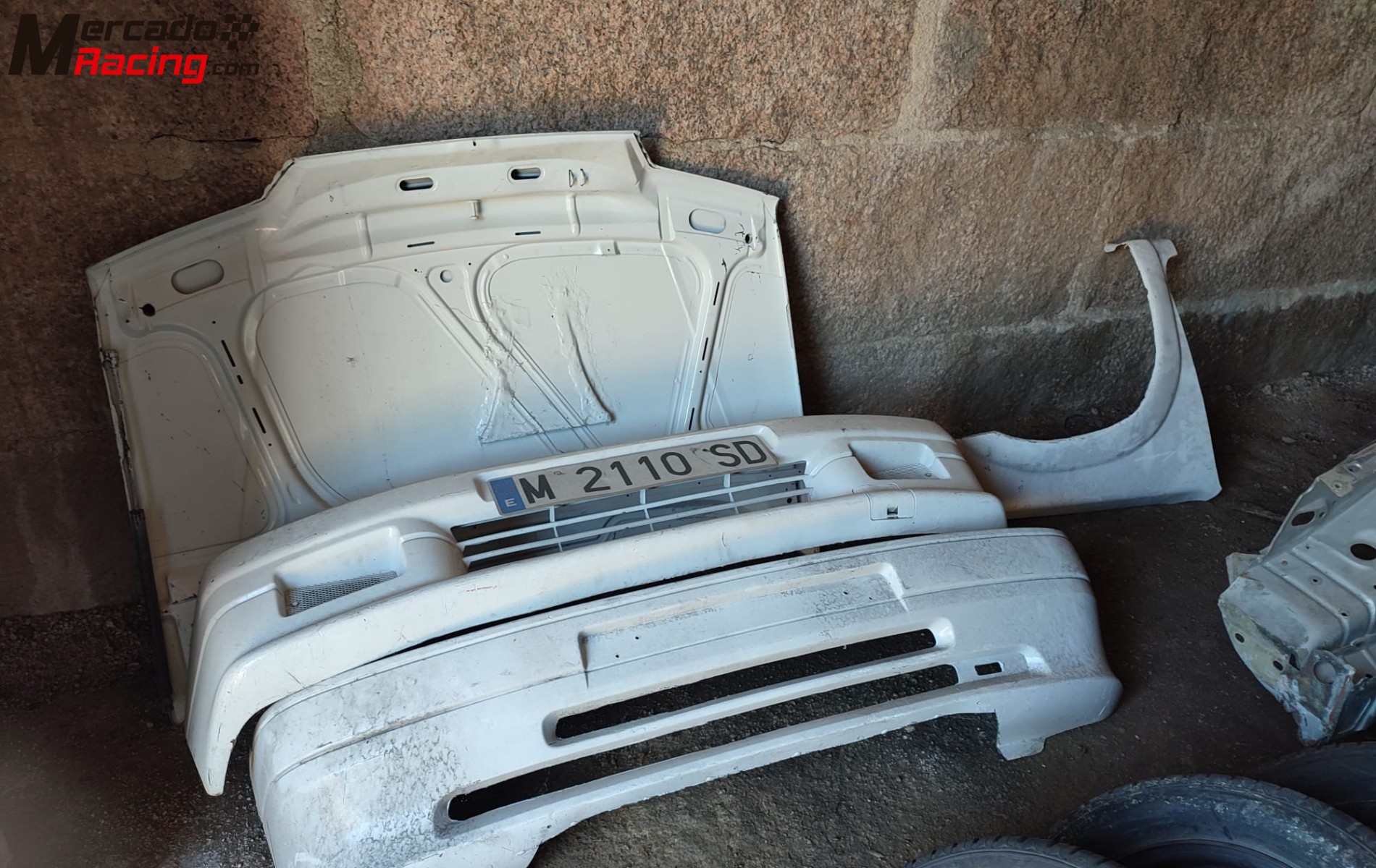 Carrocería con barras peugeot 106 fase 1