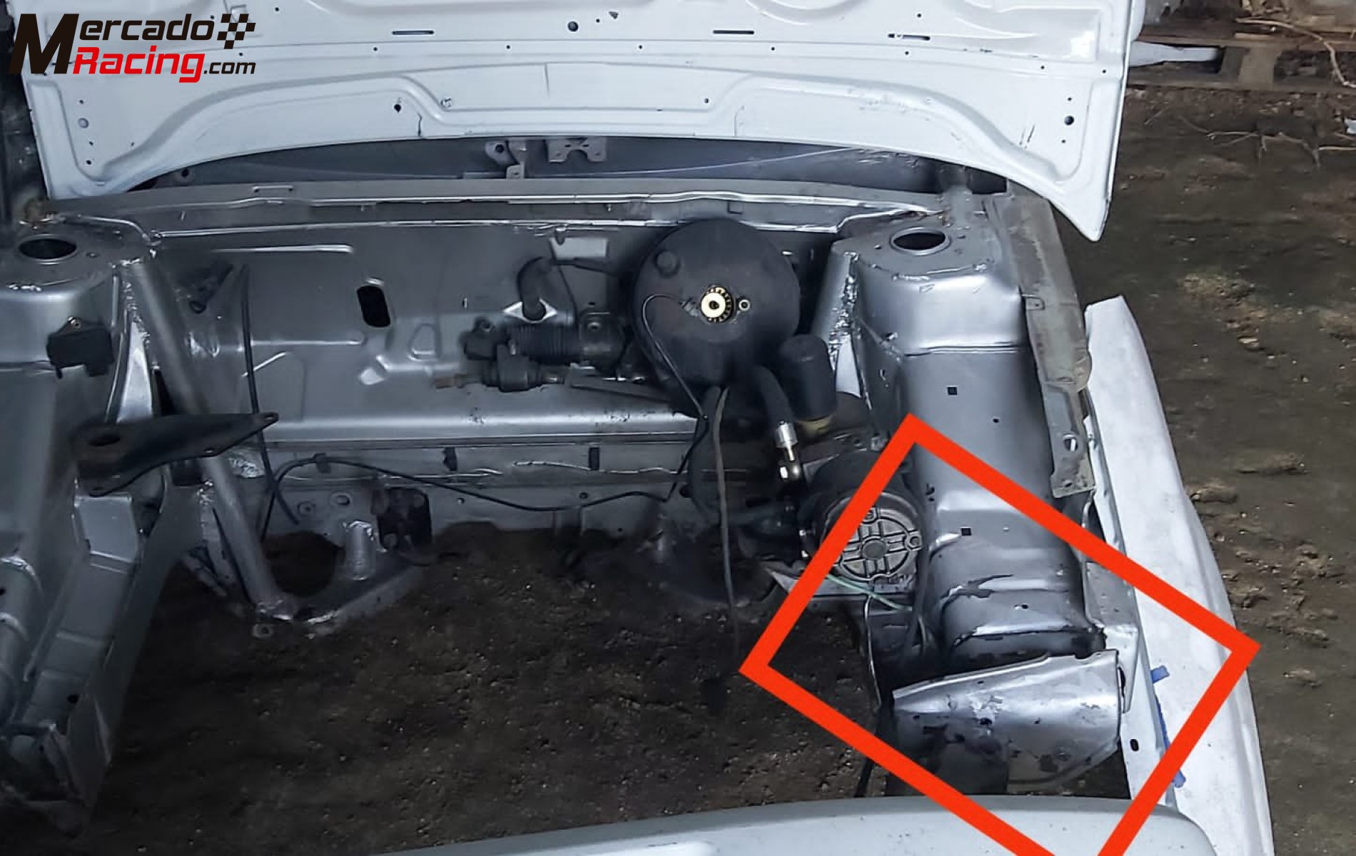 Carrocería con barras peugeot 106 fase 1