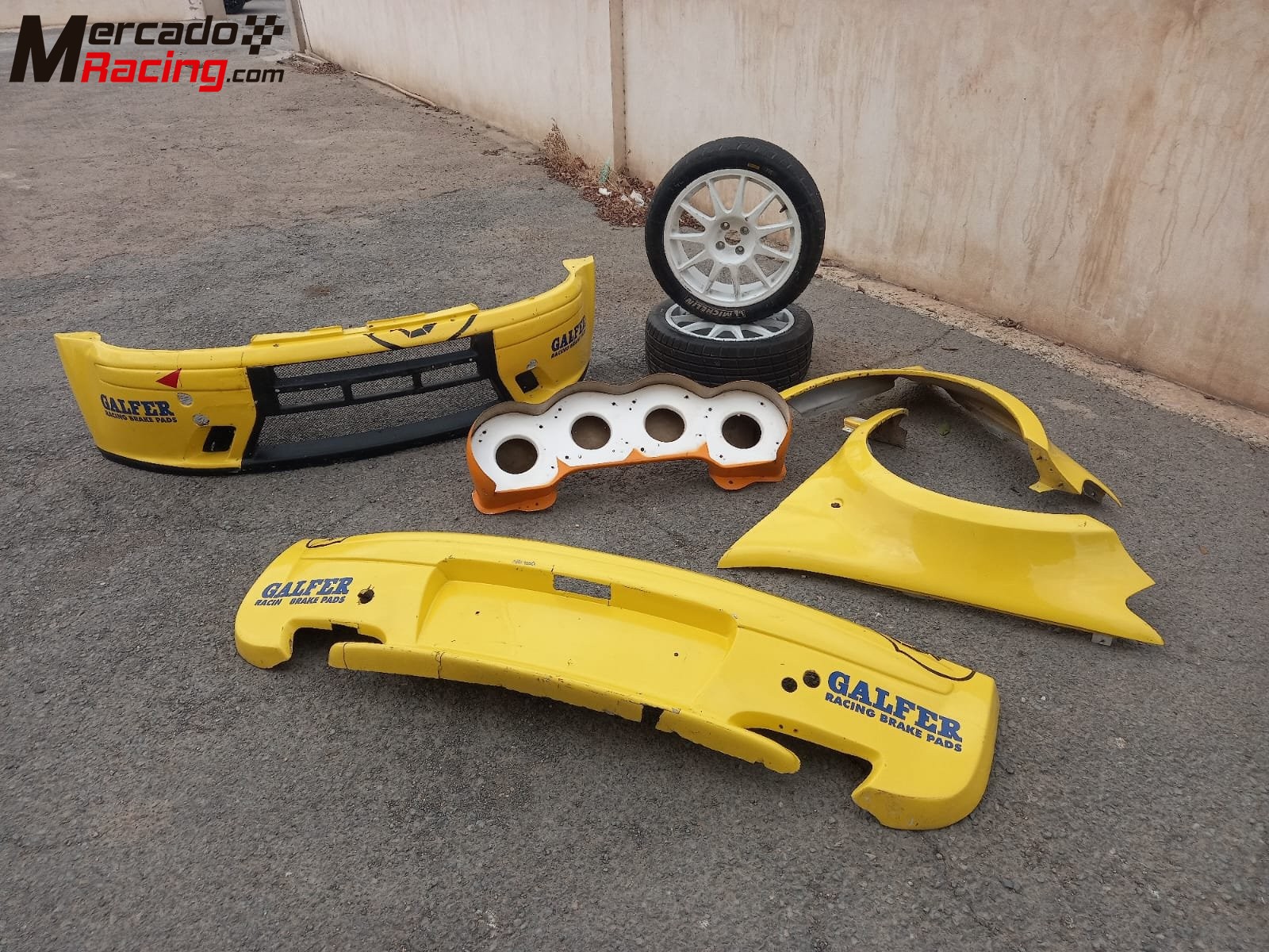 Vendo piezas carrocería fiat punto kit car 