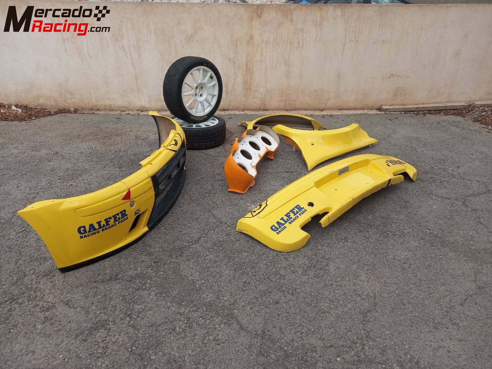 Vendo piezas carrocería fiat punto kit car 