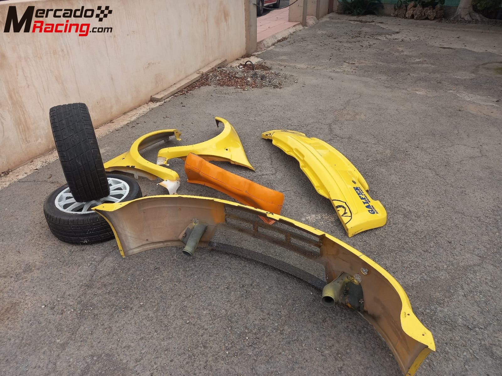 Vendo piezas carrocería fiat punto kit car 