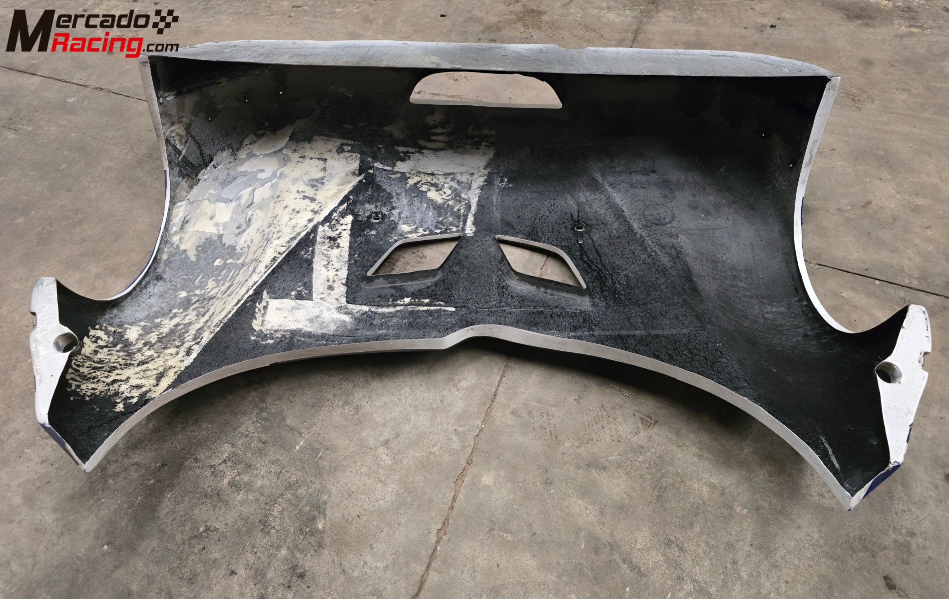 Capó delantero de silver-car s2