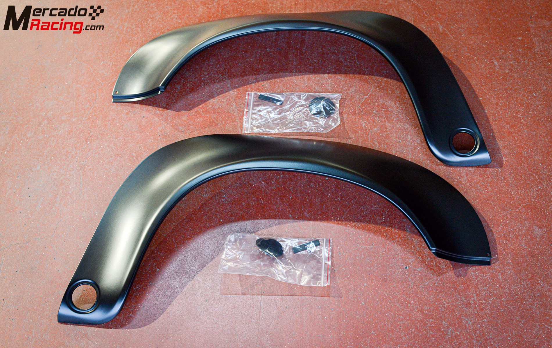 Aletines traseros de chapa para porsche 911