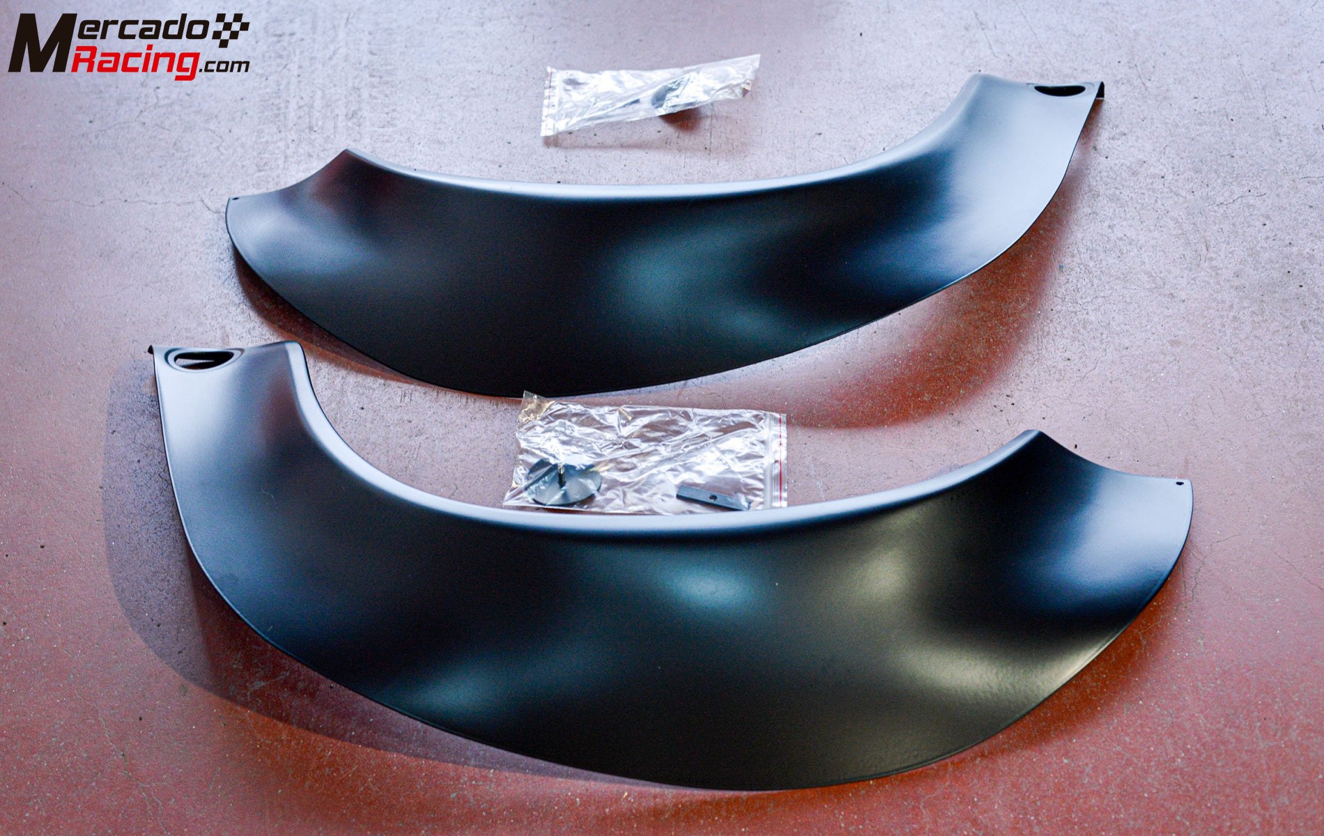 Aletines traseros de chapa para porsche 911