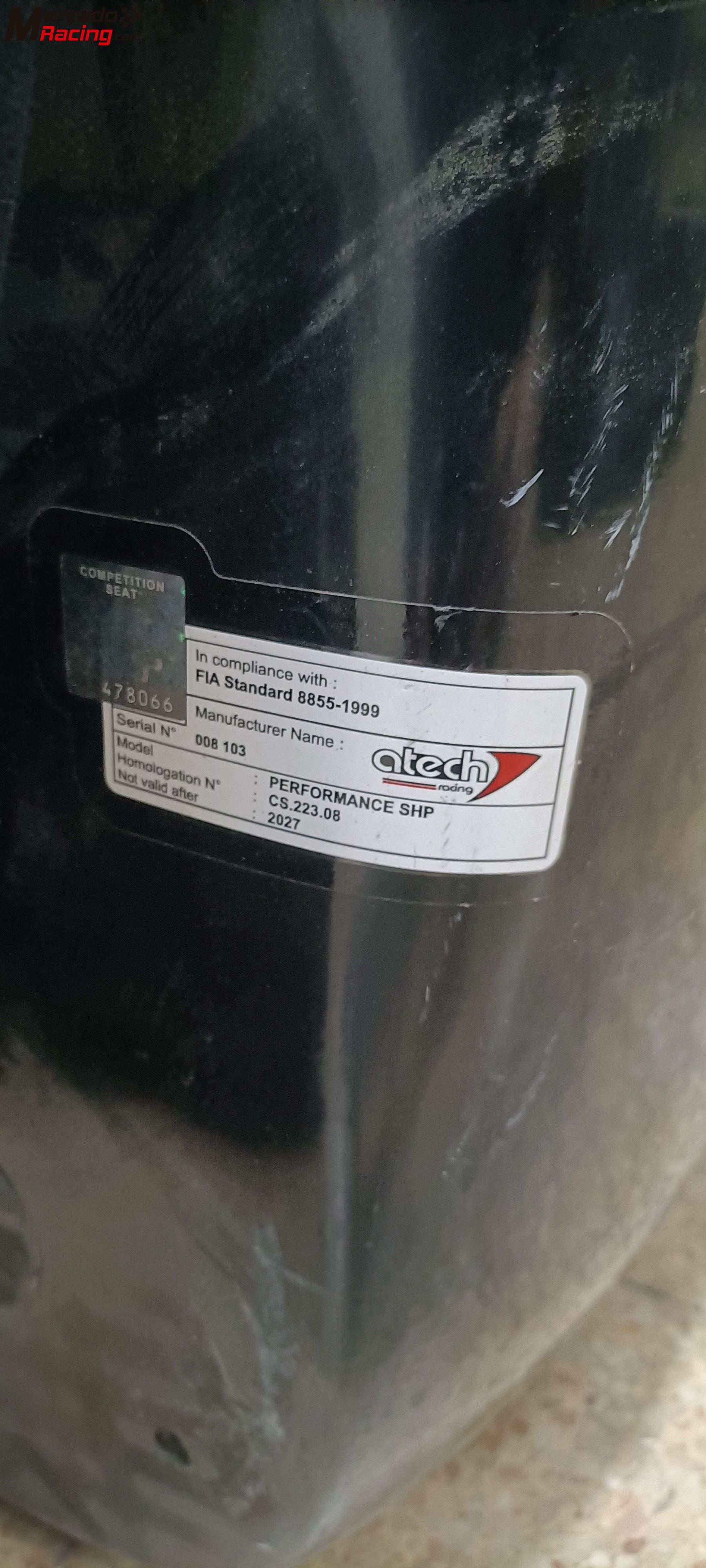 Baquets atech performance shp