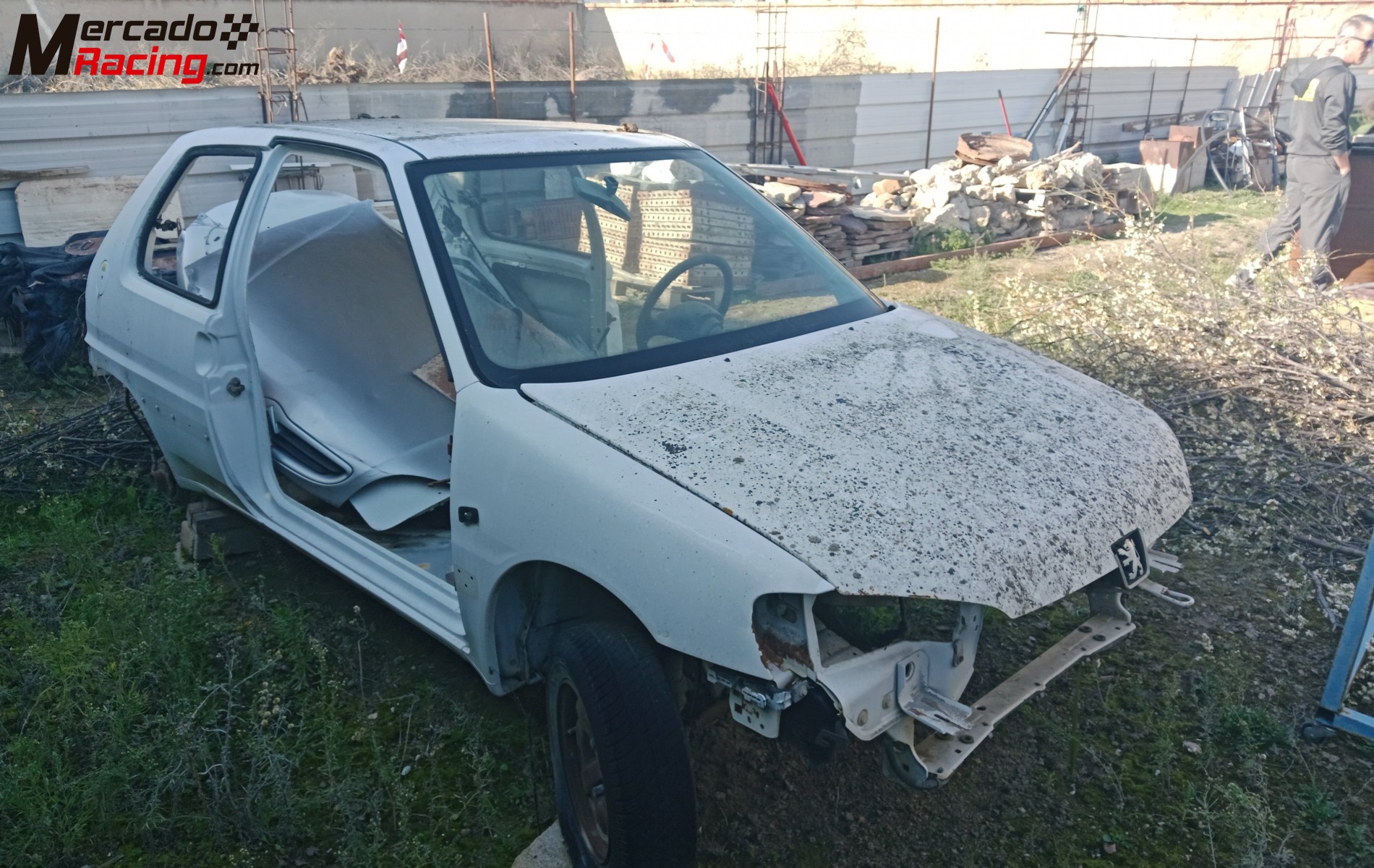 Carrocería 106 sin documentación con todo 