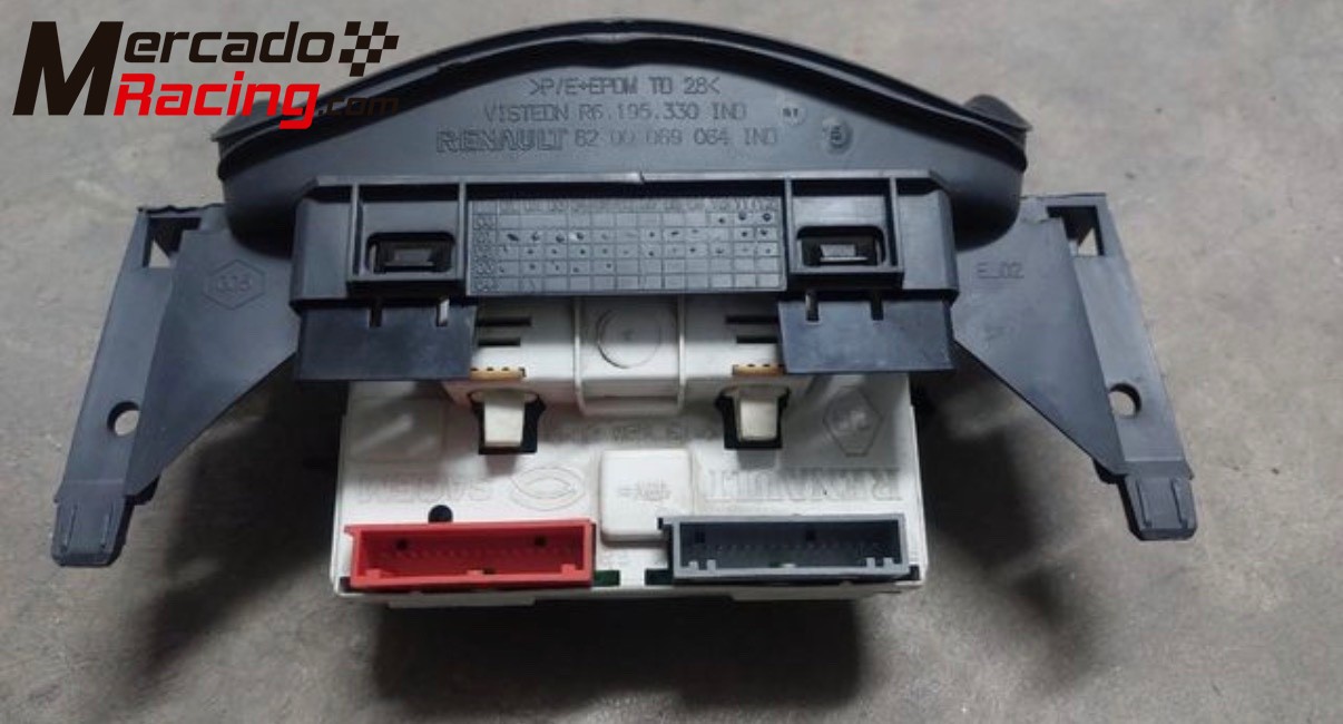 Pantalla renault clio sport 172 182