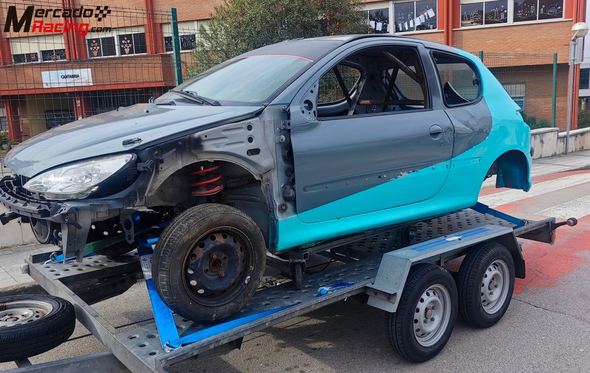 Carrocería 206 con barras 