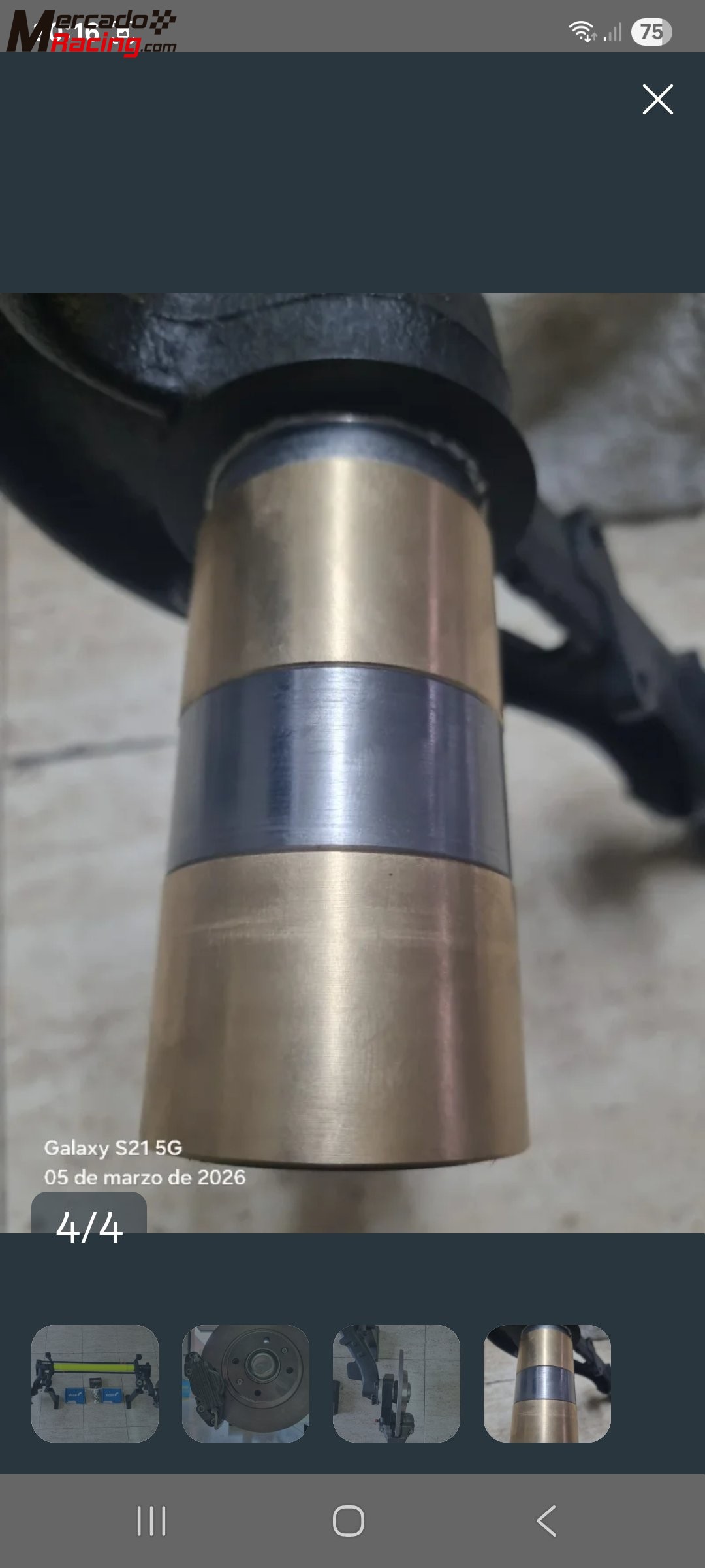 Puente trasero saxo / 106 alcon