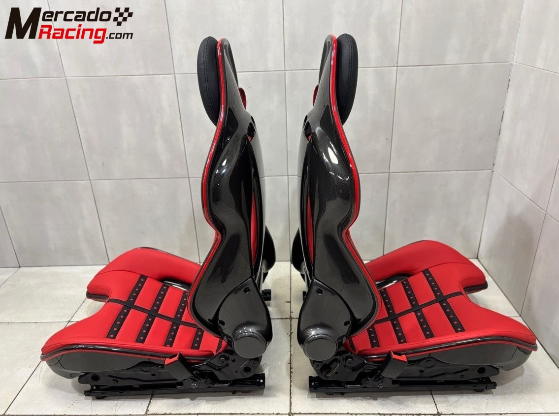 Ferrari l atelier sf90 296 carbon bucket seats