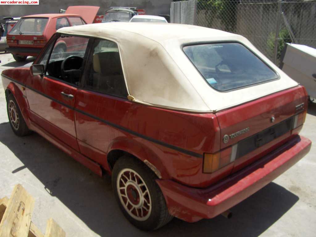 Vendo despiece vw golf cabrio