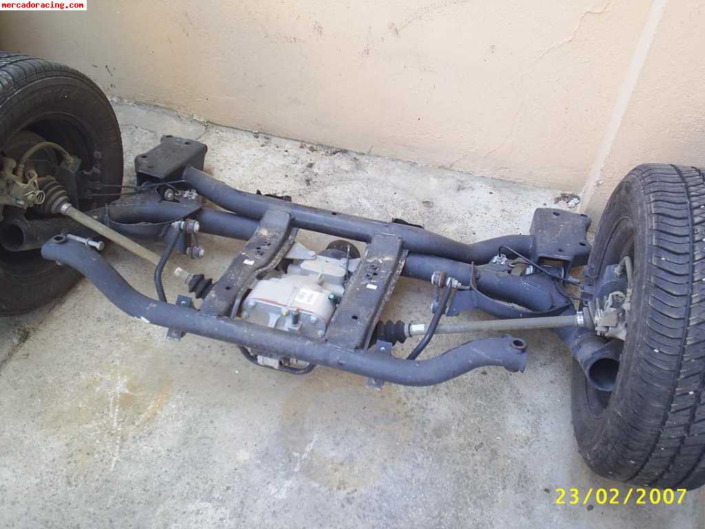 Venta de puente trasero fiat panda 4x4 del 2004