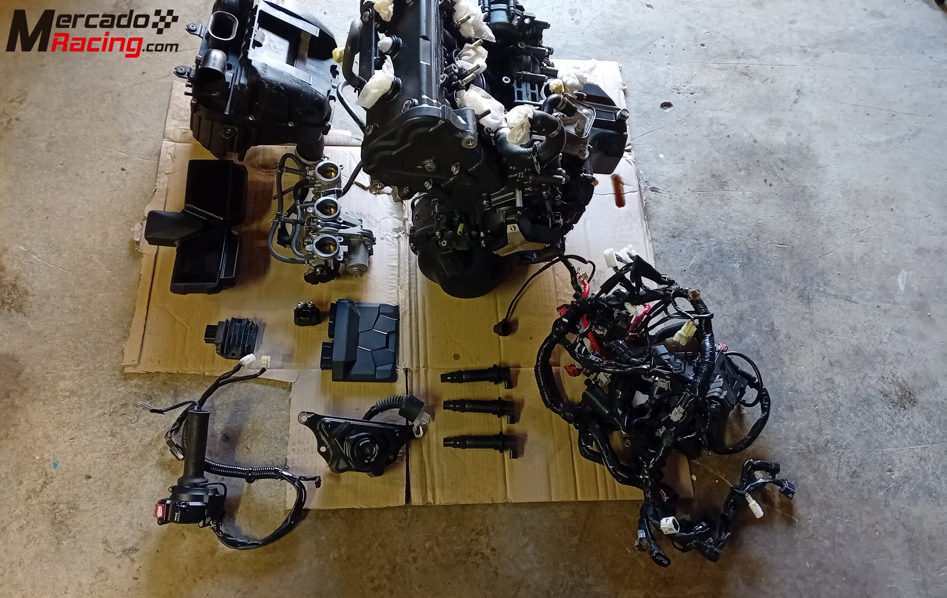 Motor yamaha mt 09-tracer 890
