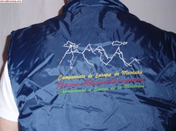 Chaleco capeonato europa montaña