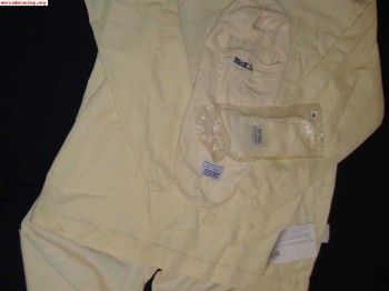 Ropa ignifuga homologada: 100 euros