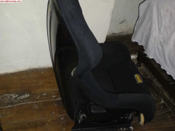 Baquet omp wrc fibra con homologacion asta el 2011 