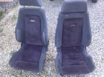 Asientos recaro de escort rs