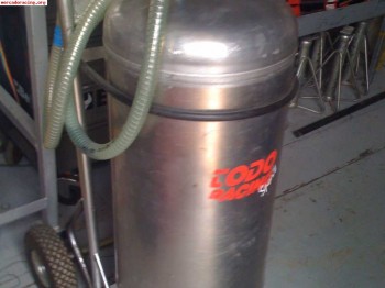 Bidon refueling y calentadores de ruedas 