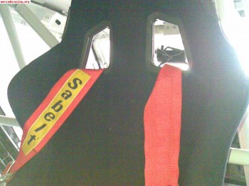 Baket sparco negro 100€