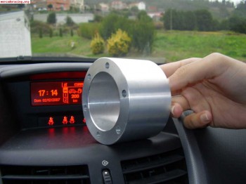 Separador de volante en aluminio artesanal  |