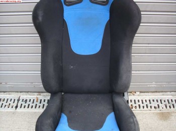 Vendo baquet reclinable con guia sparcco para seat ibiza lad