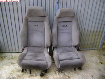Asientos delanteros recaro ford sierra coswort 200€ 