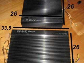 Se venden 2 etapas de potencia