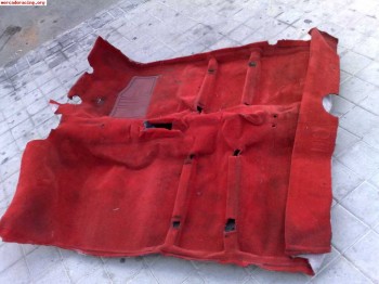 Moqueta roja de renault 5 gt turbo 150 euros